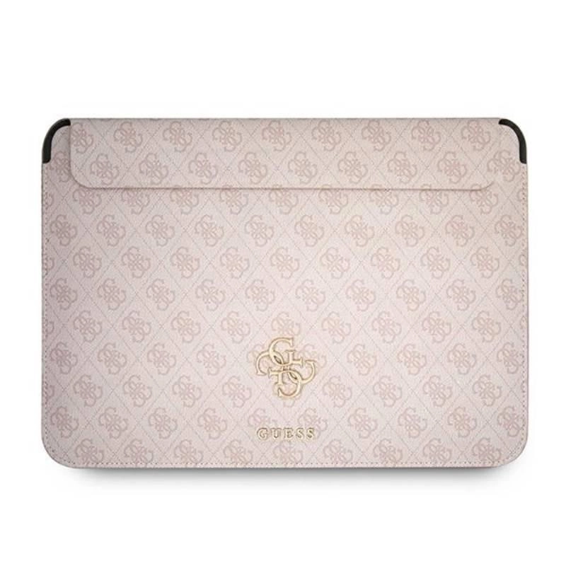 Etui na laptop Guess GUCS13G4GFPI 4G Big Logo Różowy