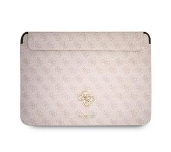 Etui na laptop Guess GUCS13G4GFPI 4G Big Logo Różowy