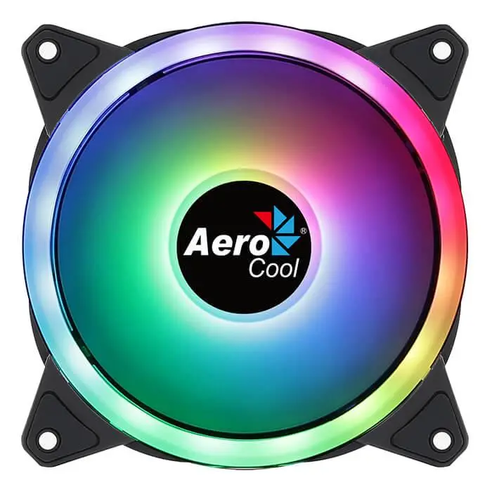 Wentylator Aerocool Duo 12 ARGB 6-pin 120mm Czarny