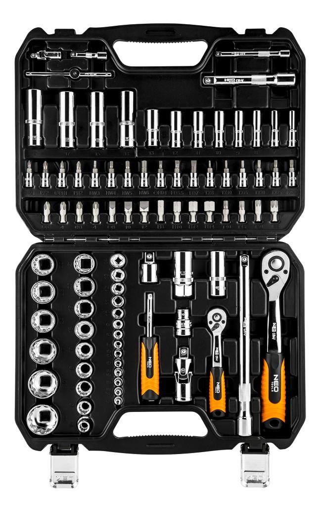 NEO Tools 08-664 1/2",1/4" 86 szt.