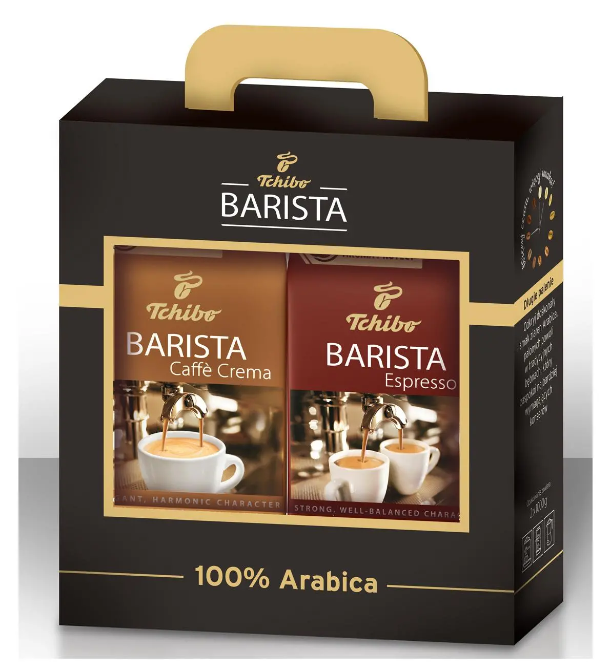 Ekspres Tchibo Esperto Latte + zestaw Barista 2 kg