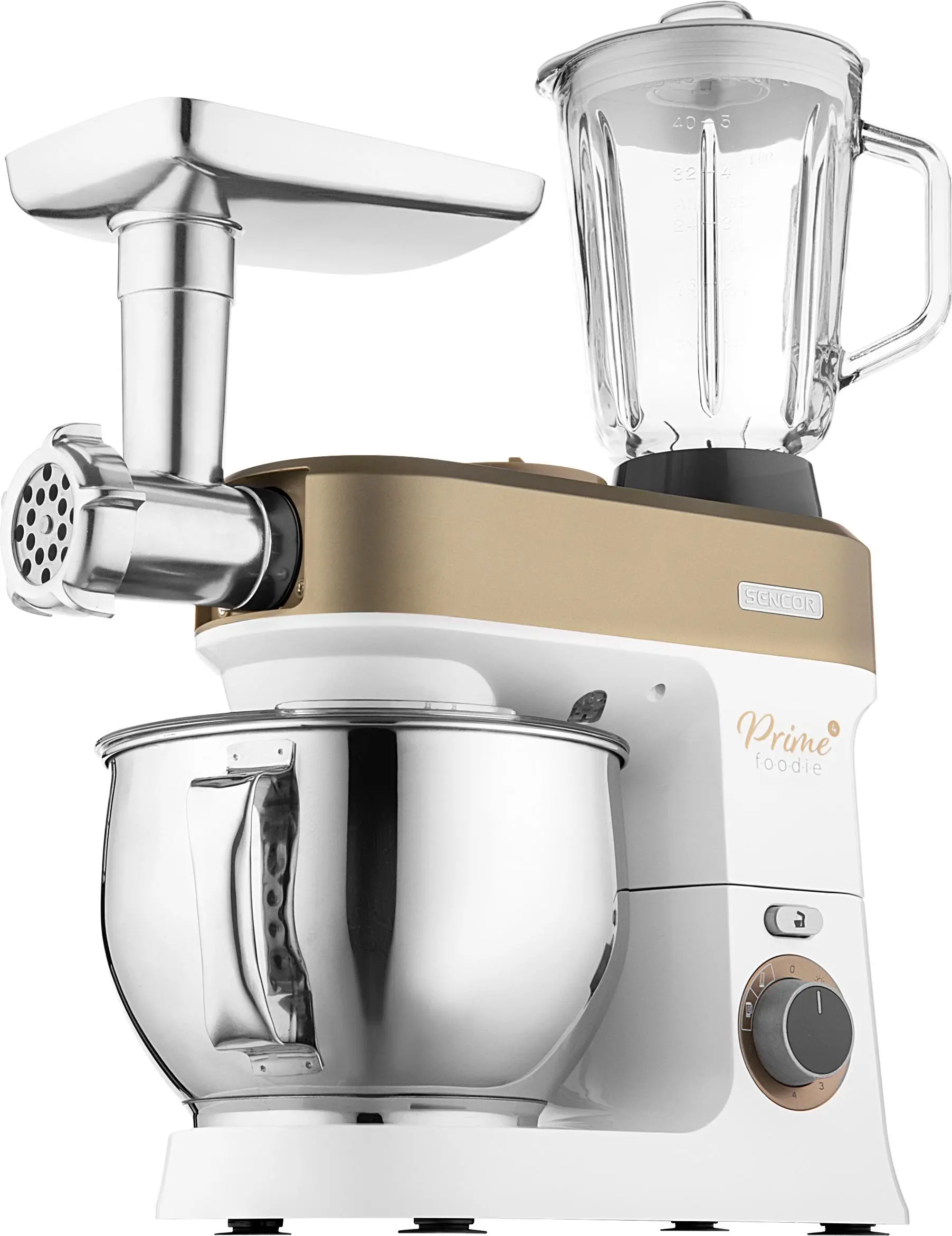 Robot planetarny Sencor STM 3787CH 1200WMaszynka do mielenie Szatkownica Blender kielichowy