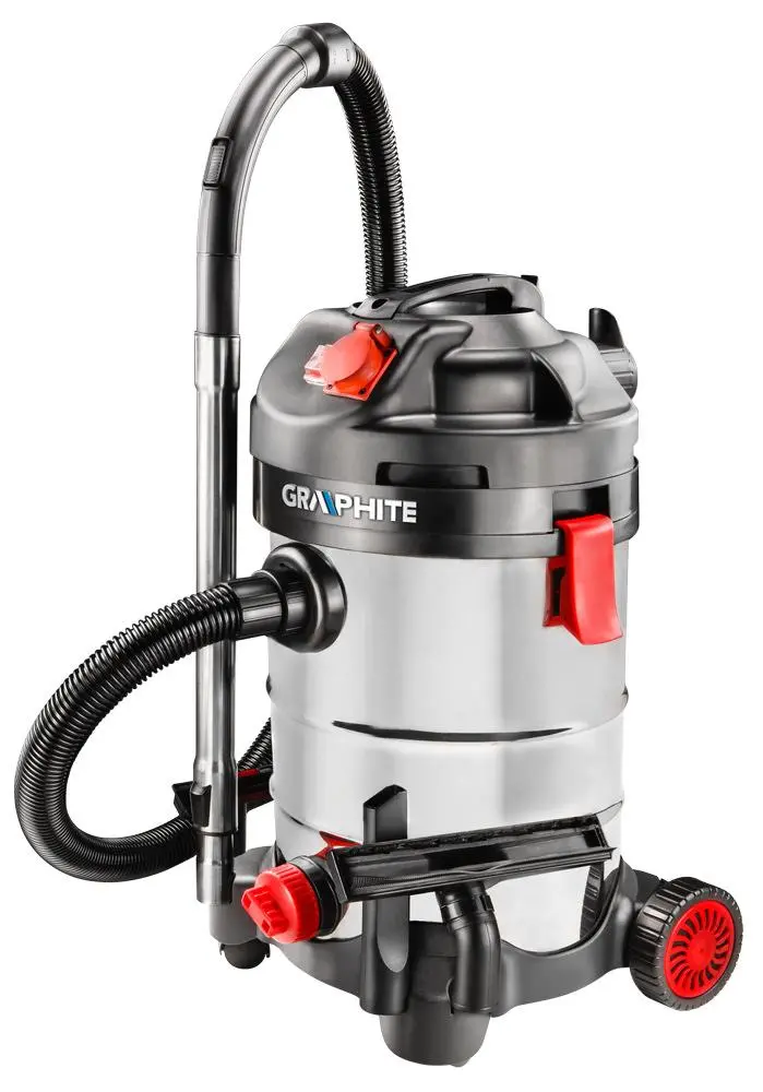 Odkurzacz przemysłowy Graphite 59G607 1500W 30l