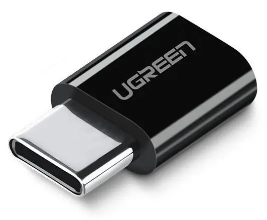 Adapter UGREEN US157 microUSB do USB-C Czarny
