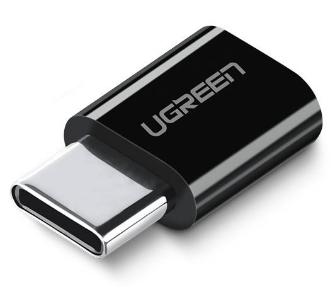 Adapter UGREEN US157 microUSB do USB-C Czarny