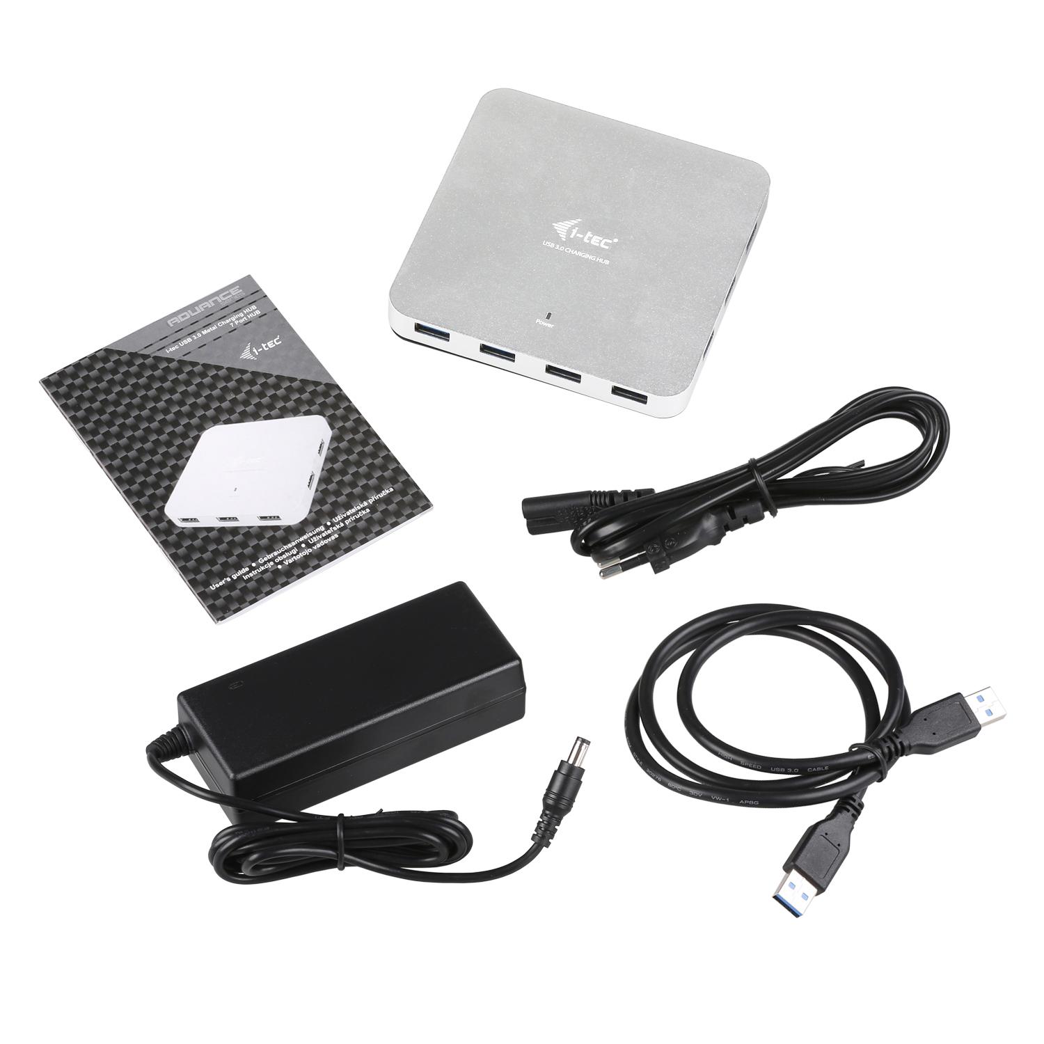Hub USB i-Tec U3HUBMETAL10