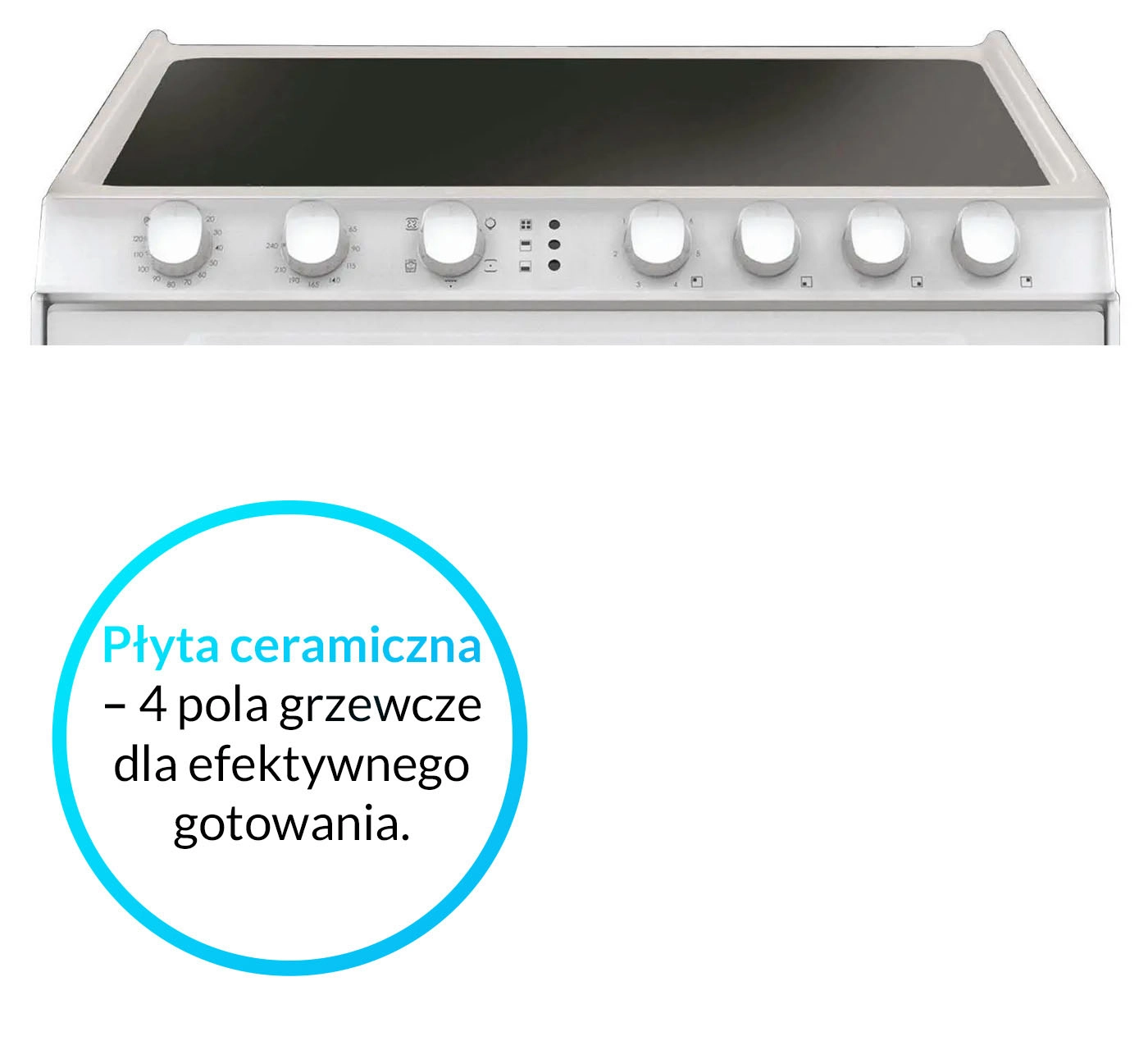 Kuchnia elektryczna ze zmywarką Candy TRIOVWNT/1 Termoobieg