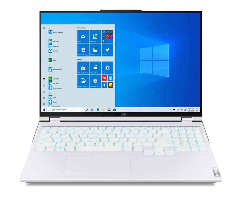 Laptop gamingowy Lenovo Legion 5 Pro 16ACH6H 16" 165Hz R5 5600H 16GB RAM 512GB Dysk SSD RTX3060 Win10 Biały