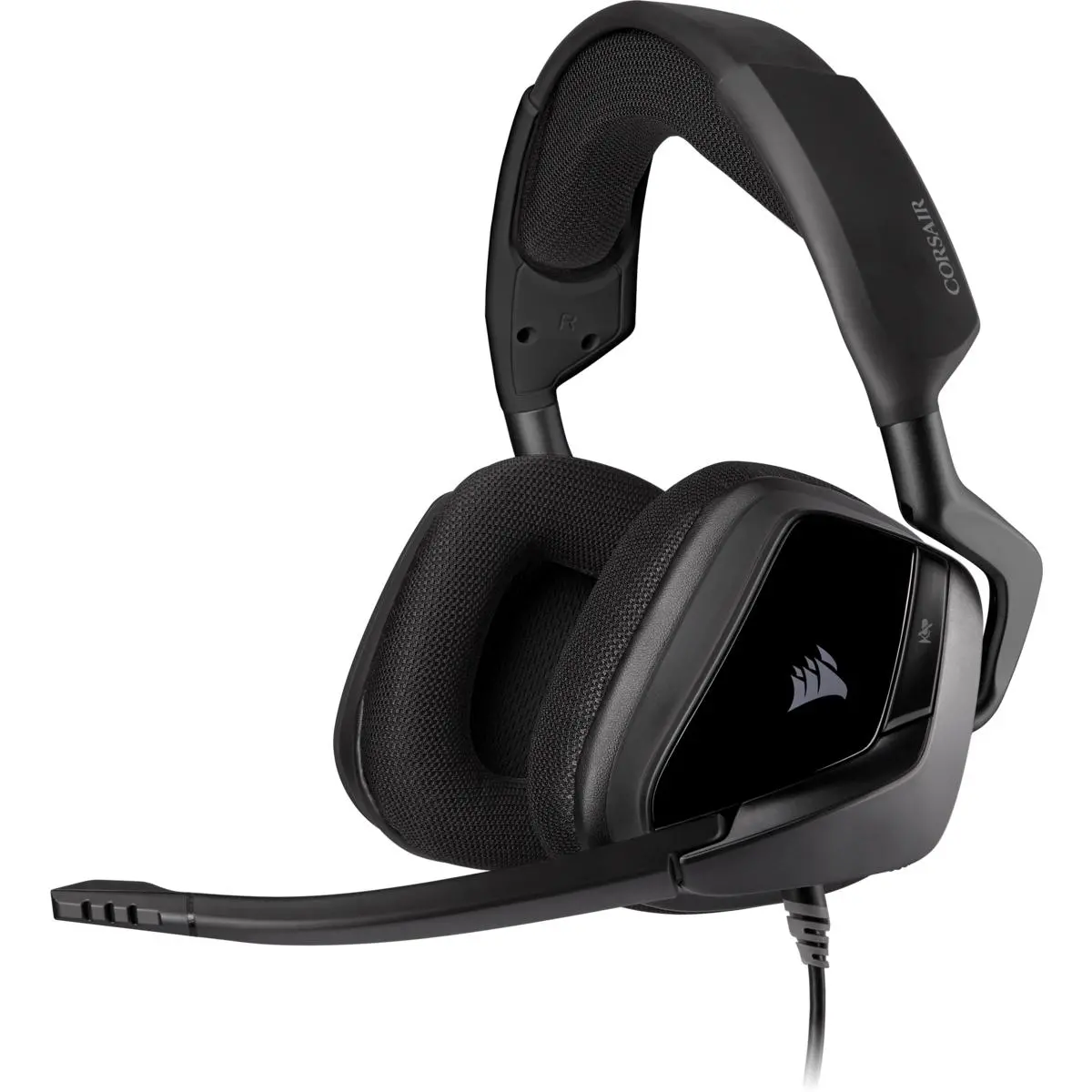 Słuchawki przewodowe z mikrofonem Corsair VOID ELITE SURROUND Premium Gaming Headset with 7.1 Surround Sound CA-9011205-EU Nauszne Czarny