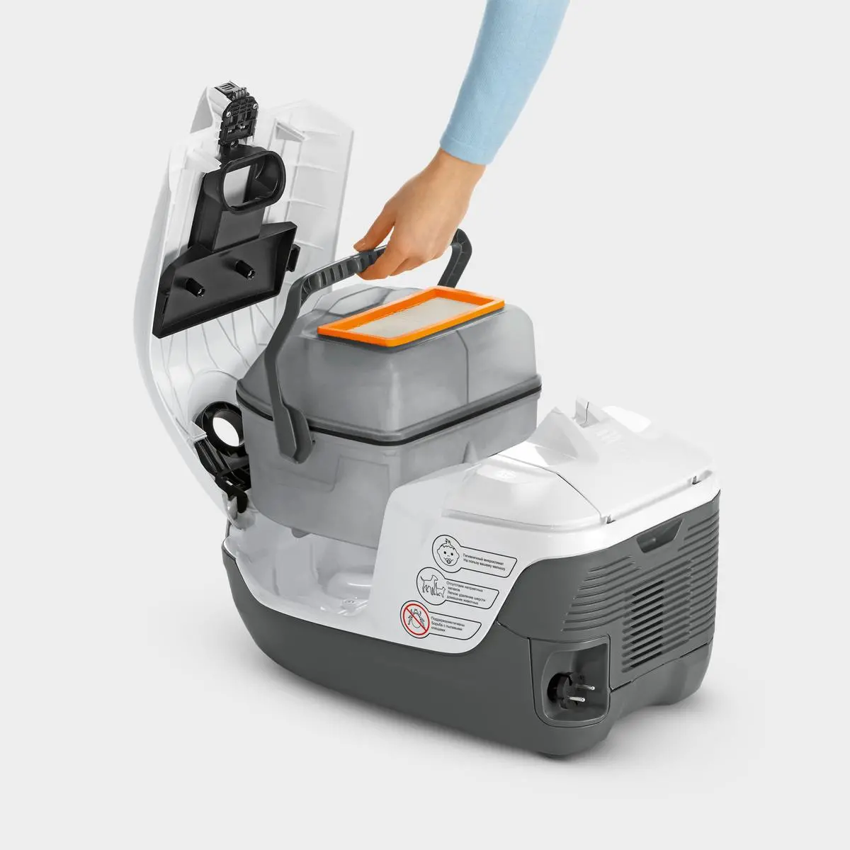 Odkurzacz Karcher DS 6 Premium Home Line 1.195-242.0 650W Turboszczotka