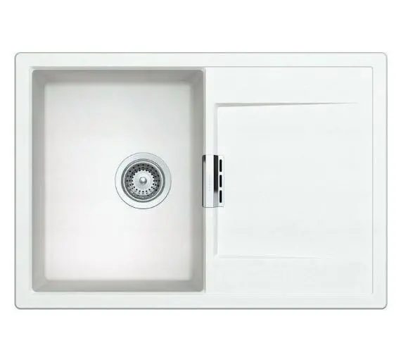 Кухонна мийка Schock Mono D-100S Granitowy Biały polarny