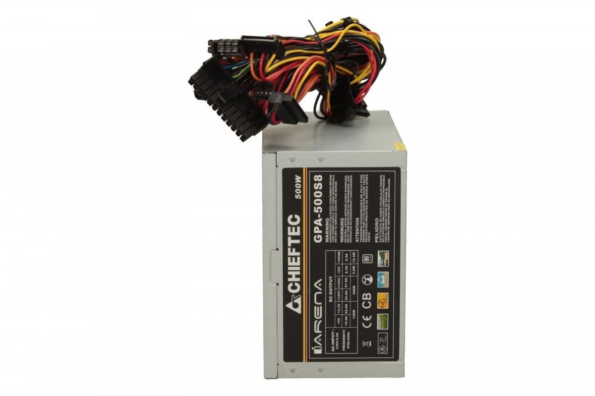 Zasilacz Chieftec iArena GPA-500S8 500W 80+