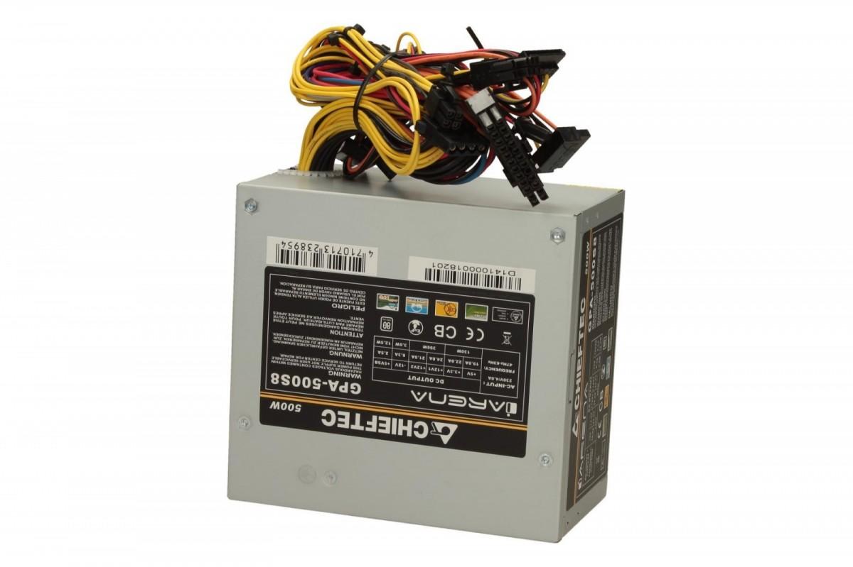 Zasilacz Chieftec iArena GPA-500S8 500W 80+