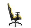 Fotel Diablo Chairs X-One 2.0 Kids Size Electric Yellow Dla dzieci do 160kg Skóra ECO Tkanina Żółto-czarny