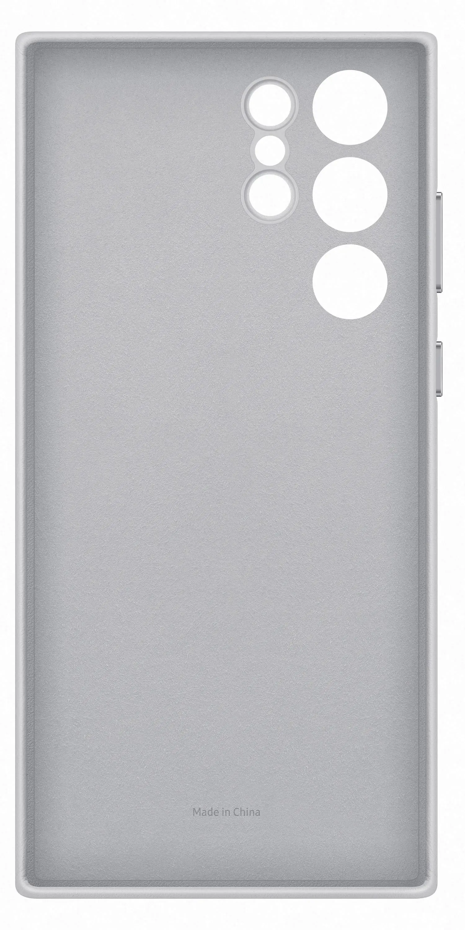 Etui Samsung Leather Cover do Galaxy S22 Ultra Szary