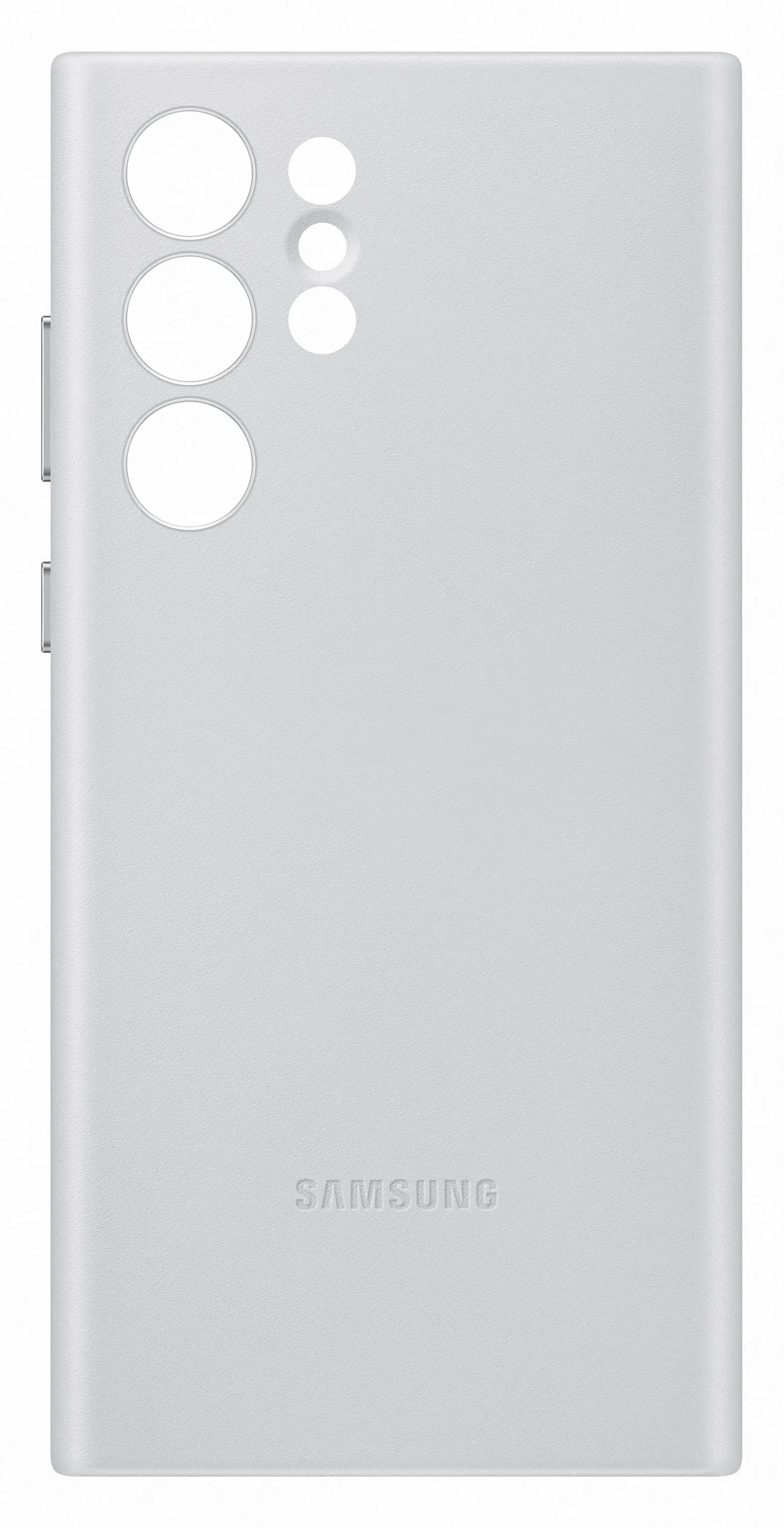 Etui Samsung Leather Cover do Galaxy S22 Ultra Szary