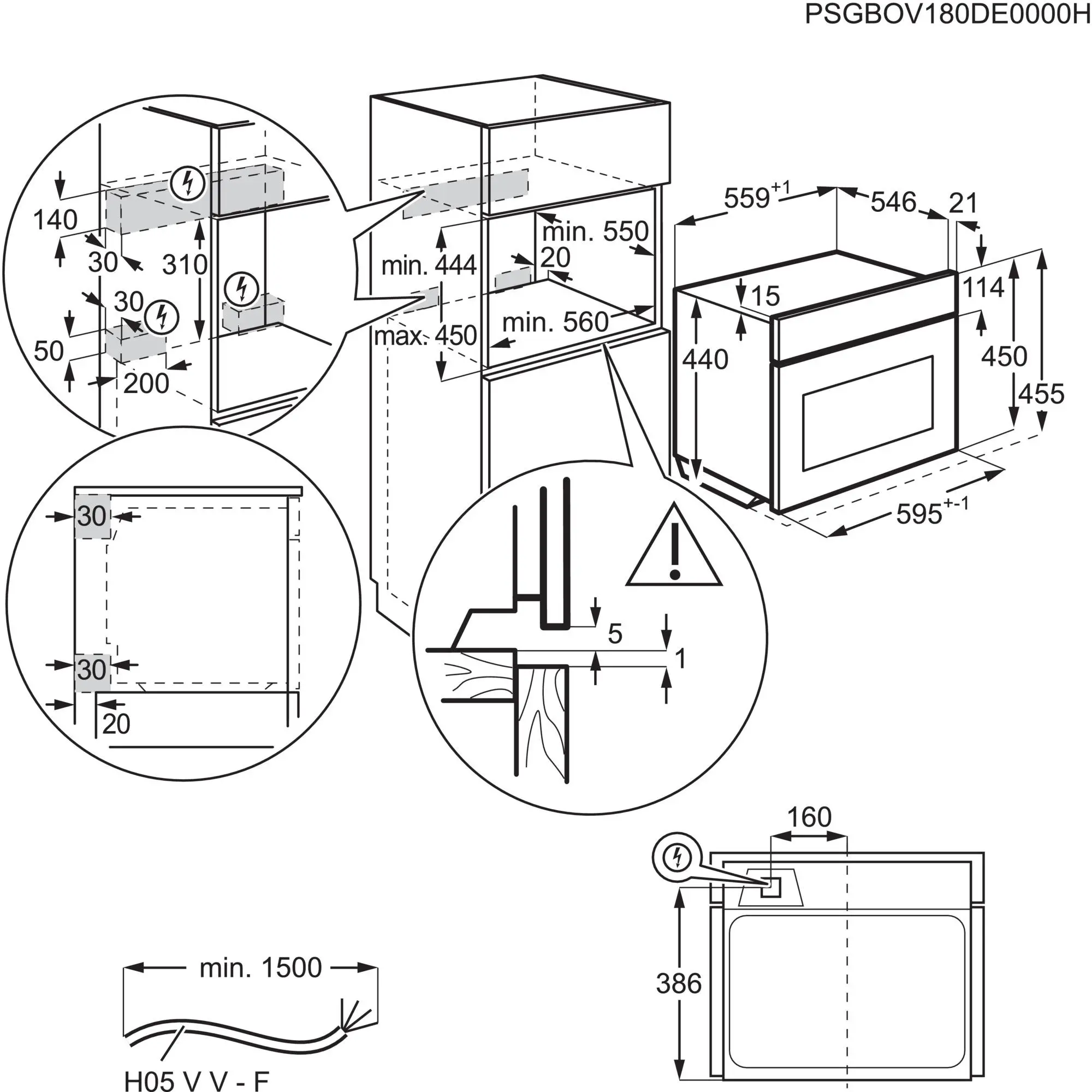 Kuchenka mikrofalowa Electrolux EVM8E08Z Grill