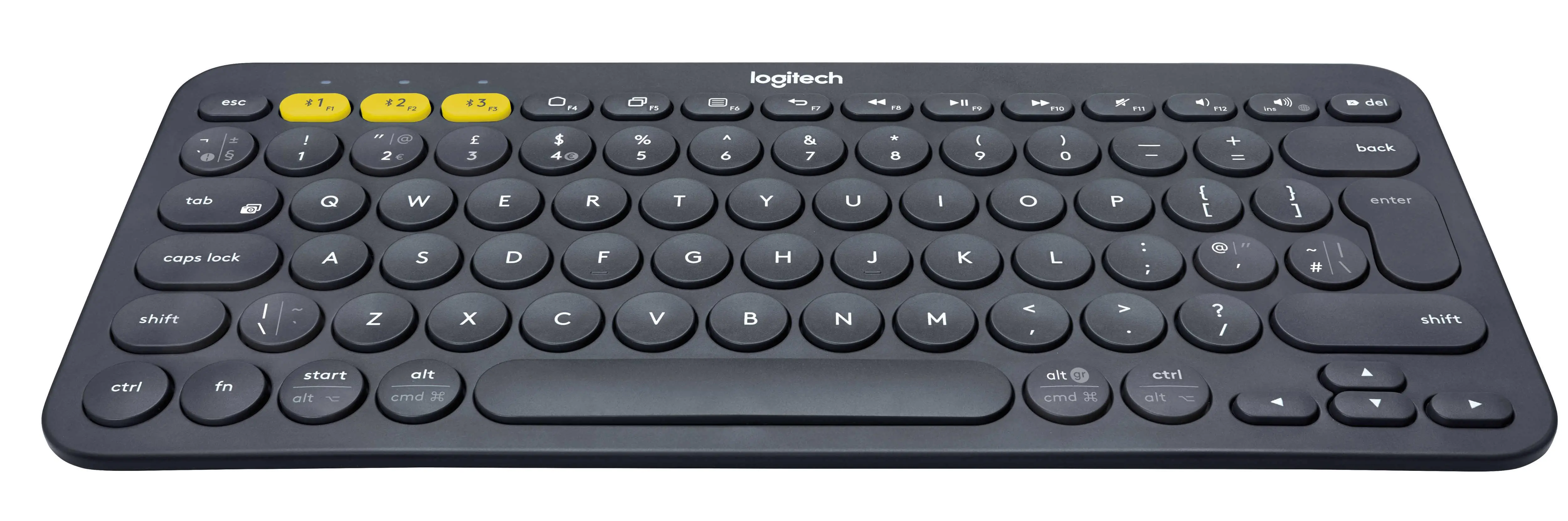 Klawiatura membranowa Logitech K380 Szary