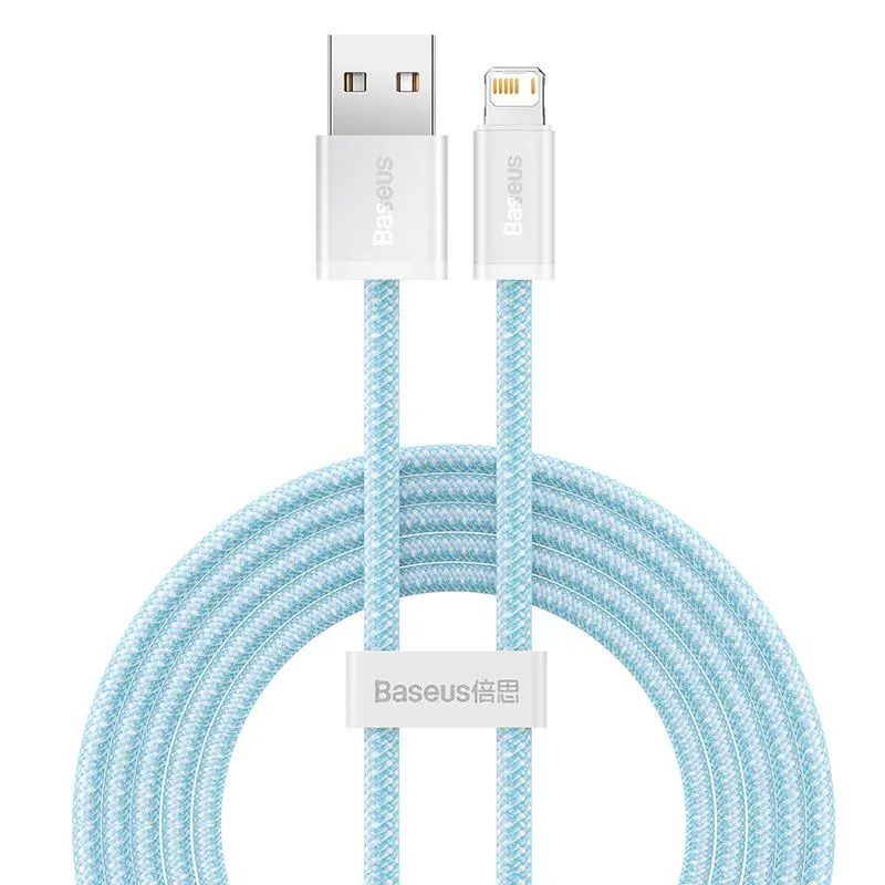 Kabel Baseus USB do Lightning Dynamic 2,4A 2m Niebieski