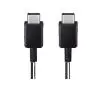 Kabel Samsung EP-DX310JBEGEU USB Typ C do Typ C 3A 1,8m Czarny