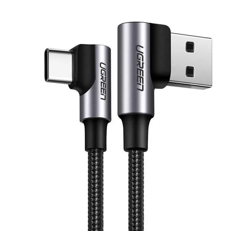 Kabel UGREEN USB do USB-C US176 3A 1m Czarny