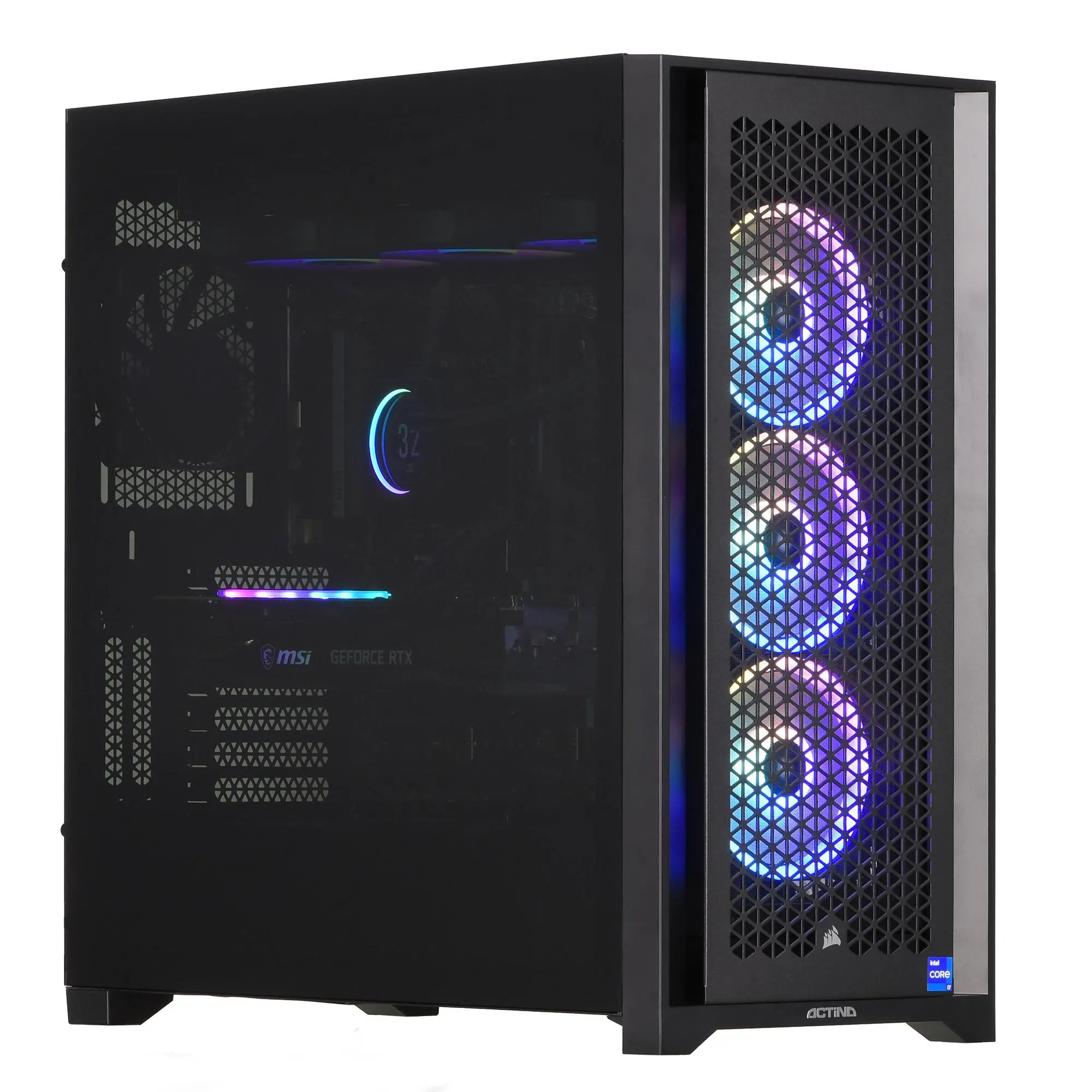 Komputer gamingowy Actina i9-12900K 32GB RAM 2TB Dysk SSD RTX3080Ti Win10