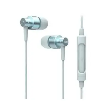 Słuchawki przewodowe SoundMAGIC ES30C Dokanałowe Mikrofon Niebieski