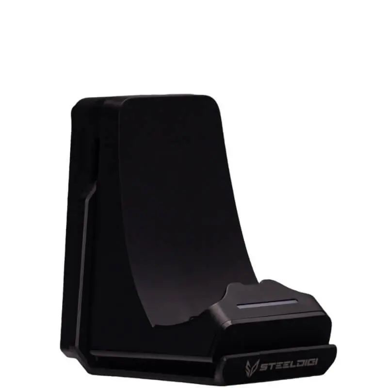 Ładowarka SteelDigi SteelDigi PS5-HC01B AZURE HAMMOCK do pada PS5 DualSense z wieszakiem na słuchawki Czarny