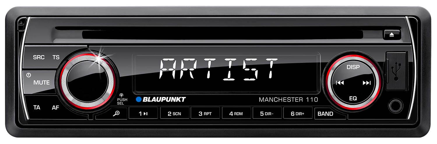 Radioodtwarzacz samochodowy Blaupunkt Manchester 110