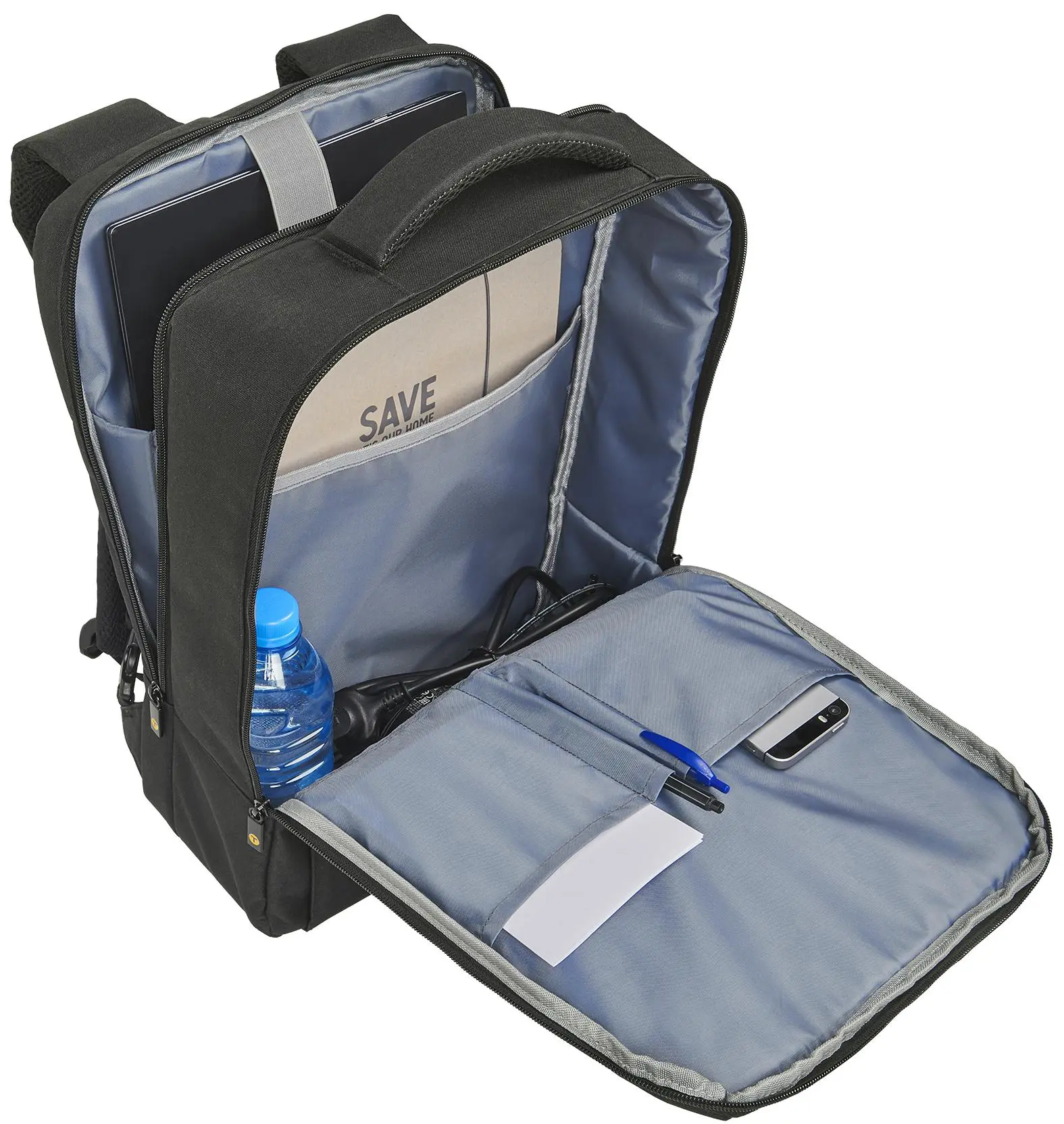 Plecak na laptopa Reinston ETL015 15,6"  Czarny