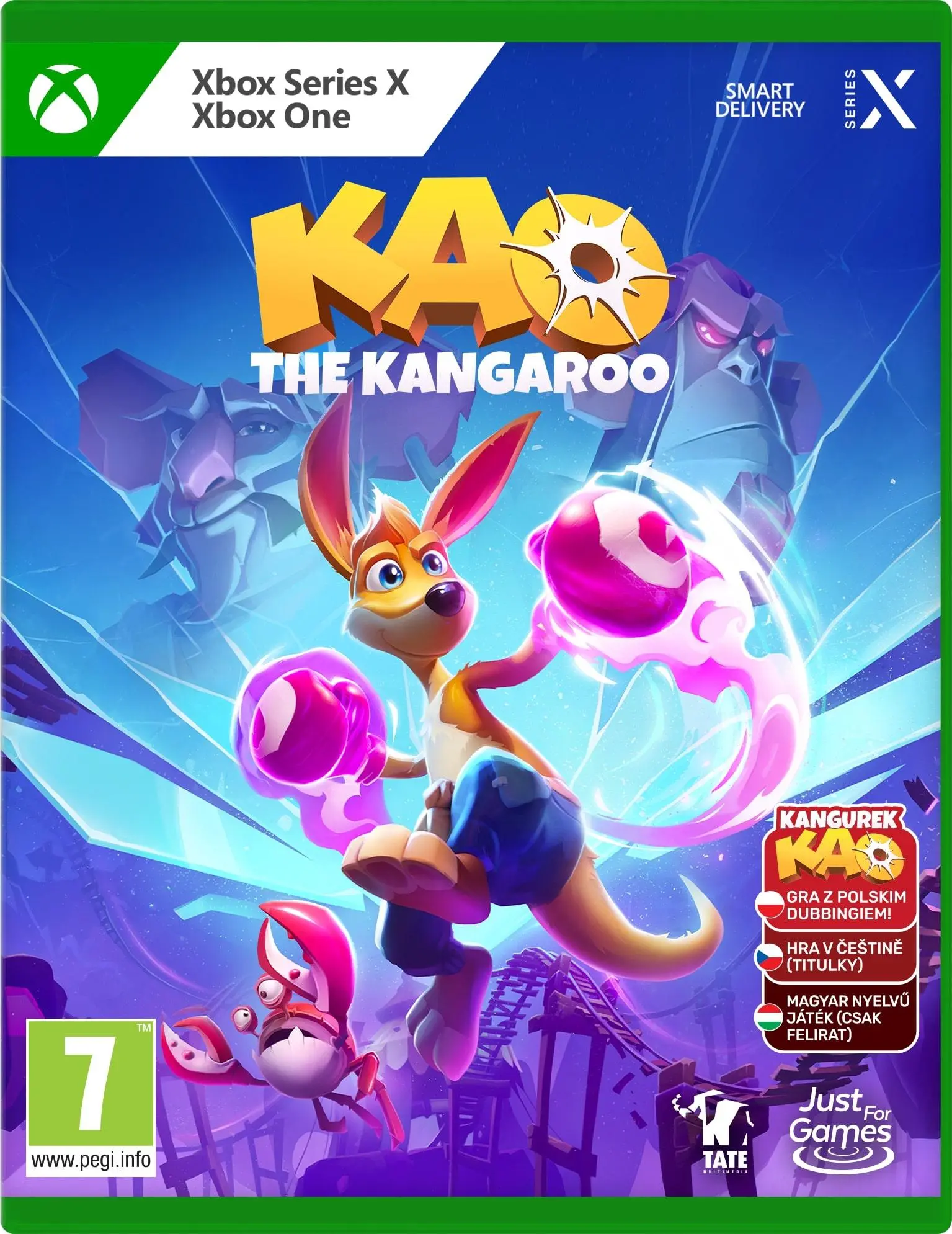 Kangurek Kao Gra na Xbox One (Kompatybilna z Xbox Series X)