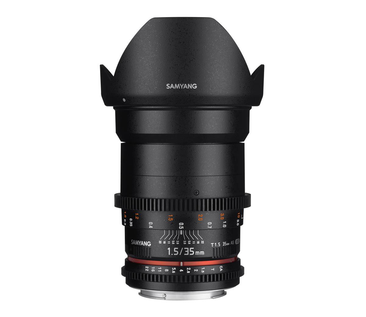 Samyang 35 mm T1.5 VDSLR AS UMC II Nikon