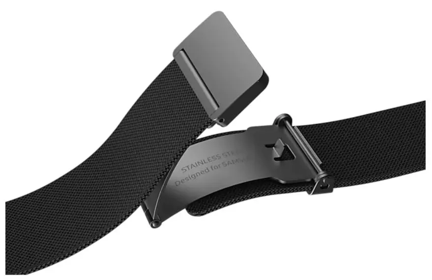 Bransoleta Samsung Milanese Band 20mm S/M Czarny