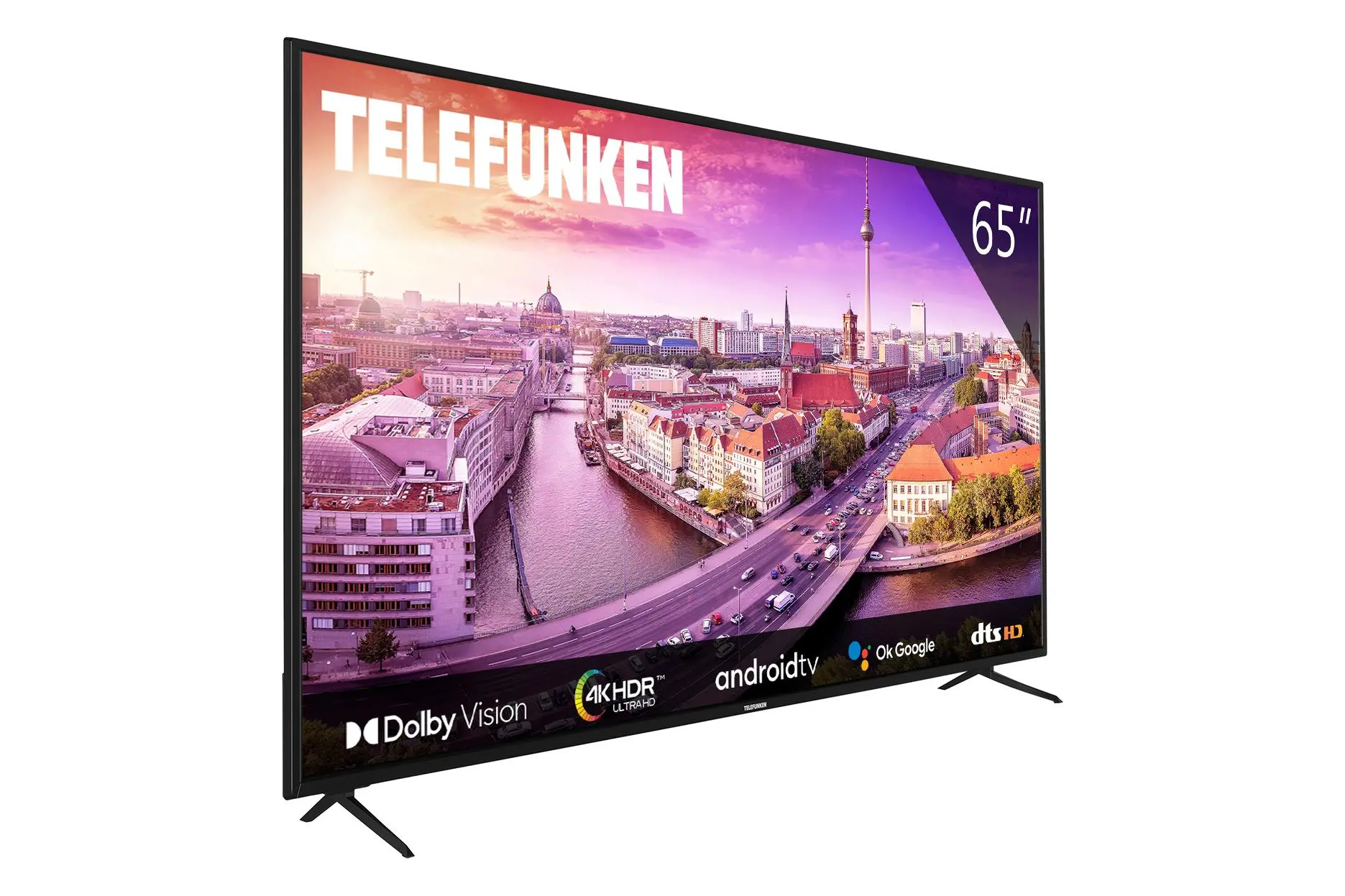Telewizor Telefunken 65UG8450 65" LED 4K Android TV Dolby Vision DVB-T2
