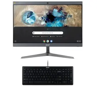 Komputer Acer Chromebase CA24I2  i5-8250U  23,8" 8GB RAM  256GB Dysk SSD   ChromeOS + AKB910 Szary