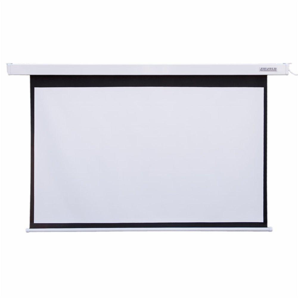 Ekran elektryczny 4World 09457