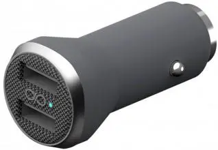 Ładowarka samochodowa Force Case FPCAC 4,8 A2USBAG Szary