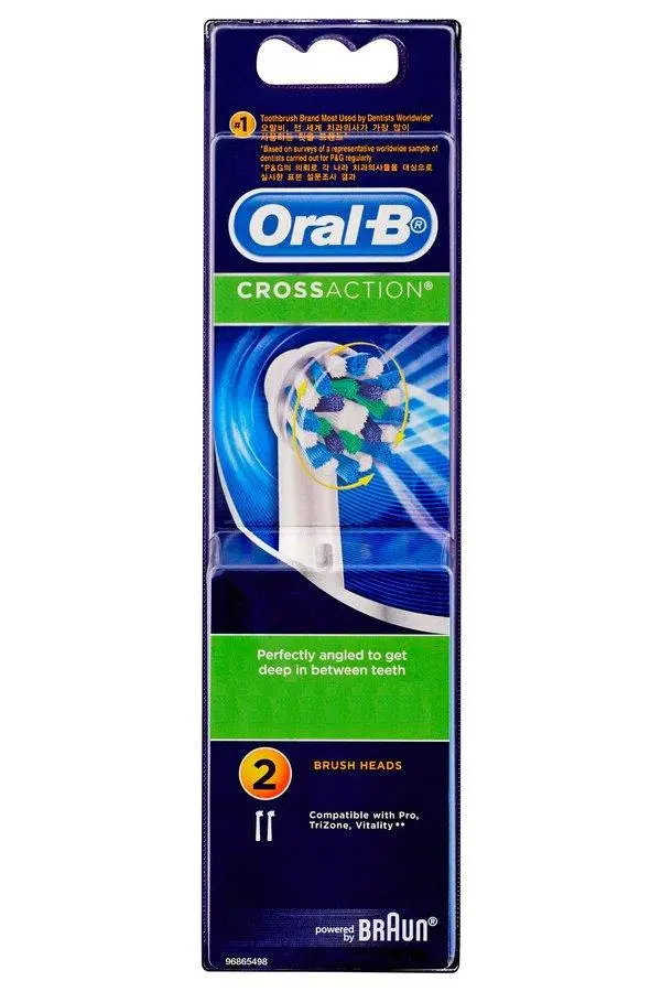 Końcówka do szczoteczki Oral-B Cross Action 2szt.