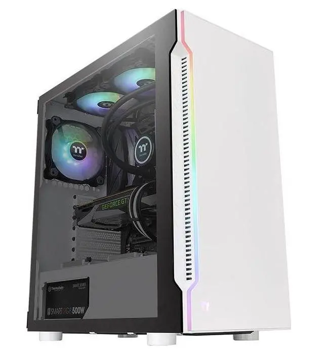Obudowa Thermaltake H200 TG Snow RGB Biały