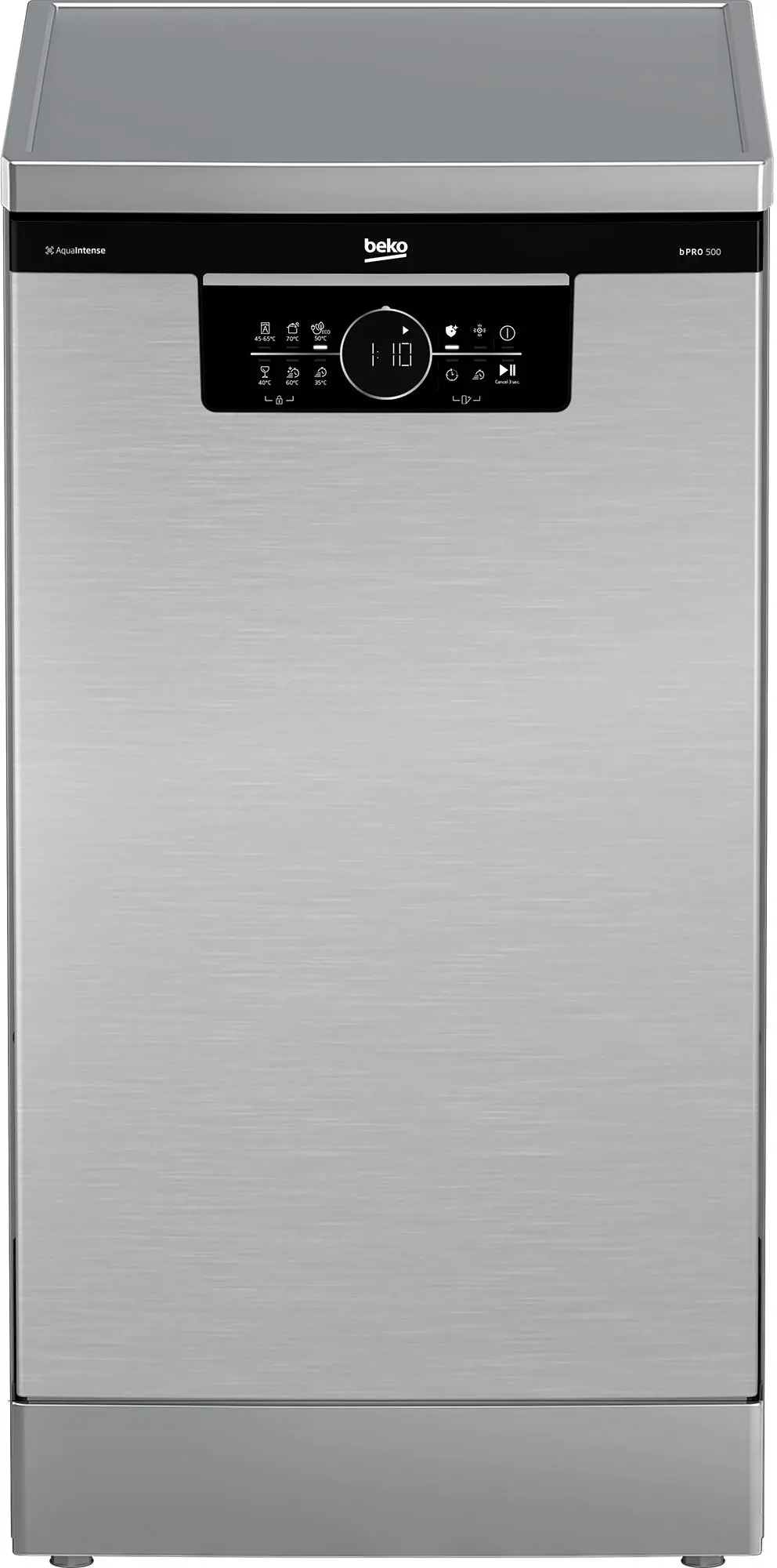 Beko bPro500 BDFS26046XQ 44,8cm Automatyczne otwieranie drzwi Szuflada na sztućce