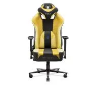 Diablo Chairs X-Player 2.0 King Size Gamingowy do 160kg Skóra ECO Tkanina Dark Sunflower-Zdjęcie-0