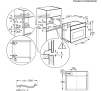 Piekarnik z mikrofalą Electrolux 800 CombiQuick EVL6E46X Termoobieg Czarno-stalowy