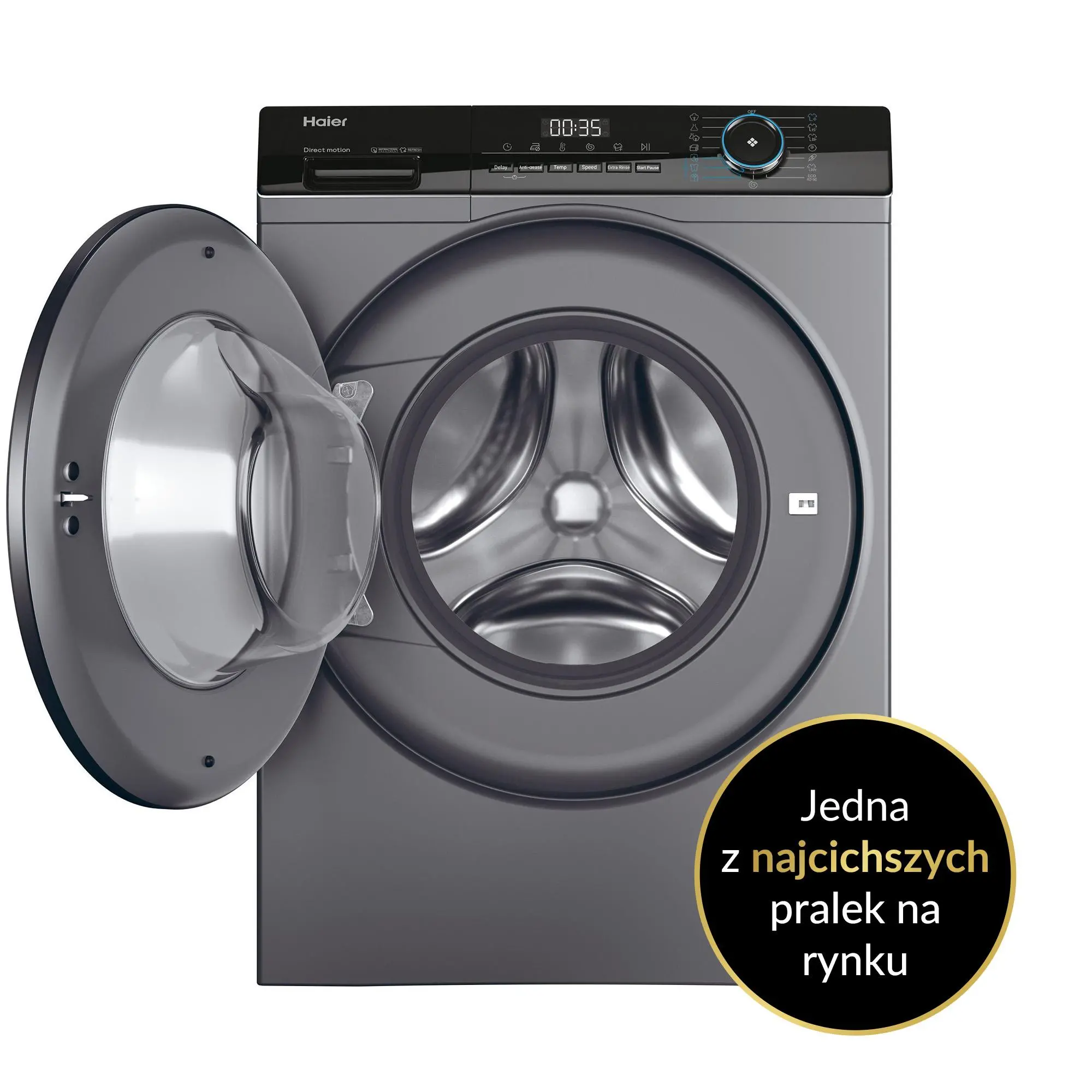 Pralka Haier I-Pro 3 HW80-B14939S8-S 8kg 1400obr/min