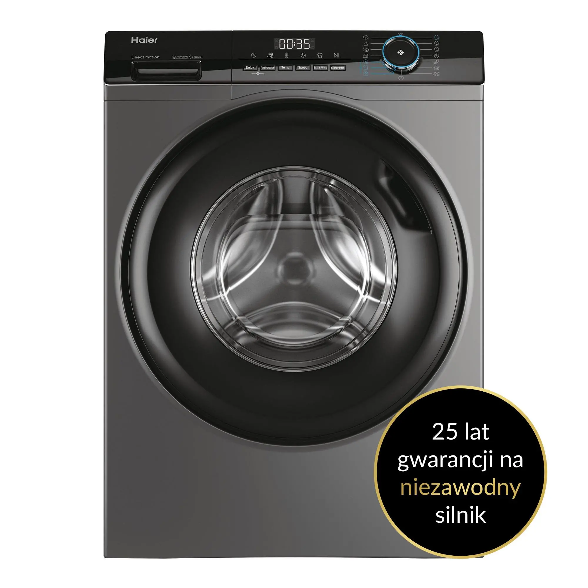 Pralka Haier I-Pro 3 HW80-B14939S8-S 8kg 1400obr/min