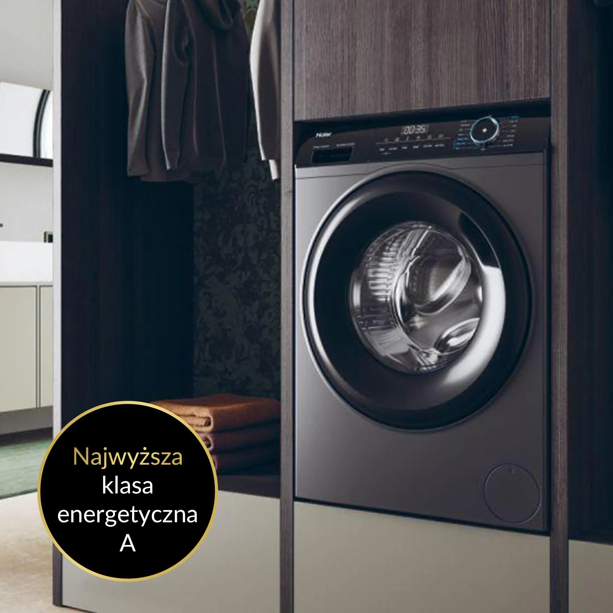 Pralka Haier I-Pro 3 HW80-B14939S8-S 8kg 1400obr/min