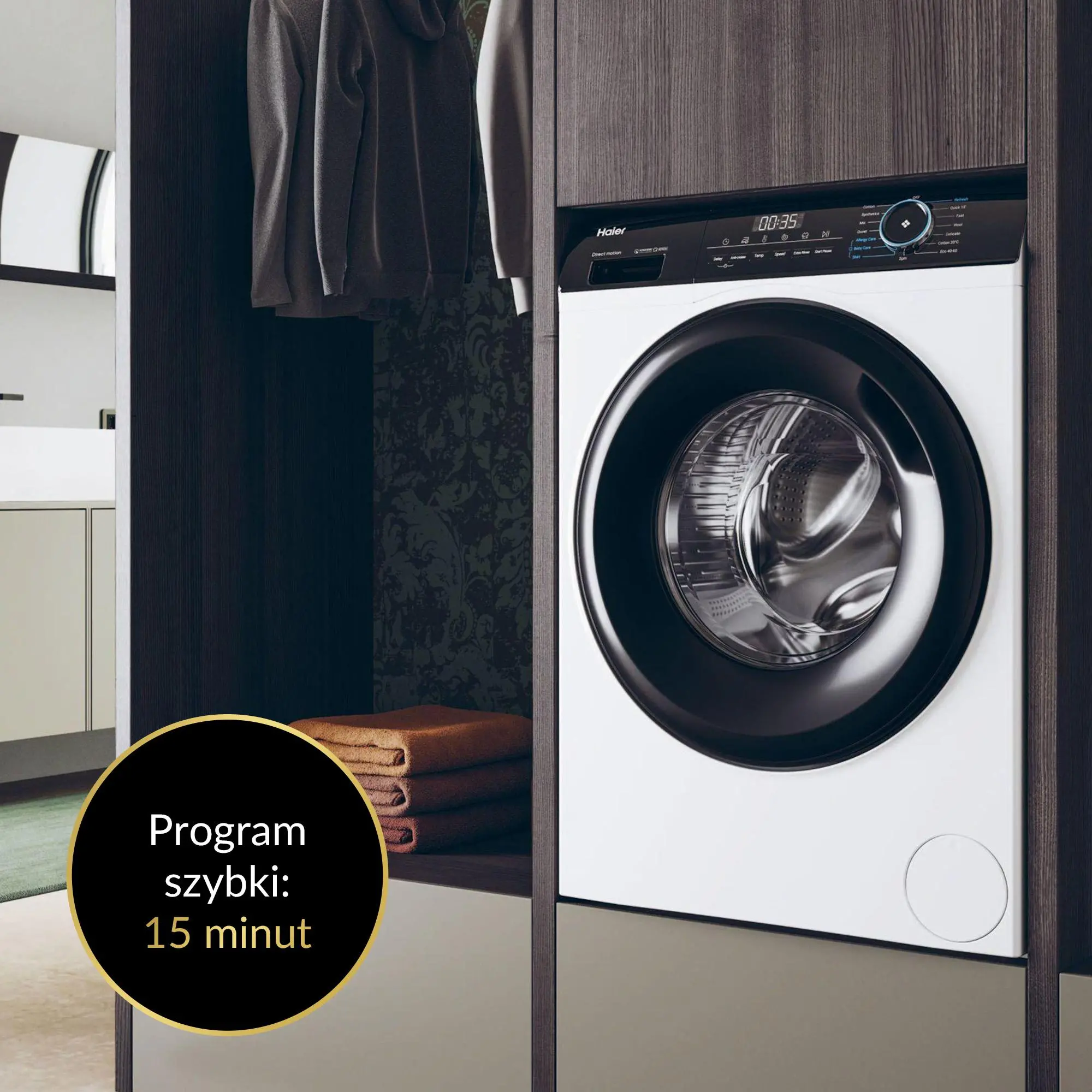 Pralka Haier I-Pro 3 HW100-B14939-S 10kg 1400obr/min