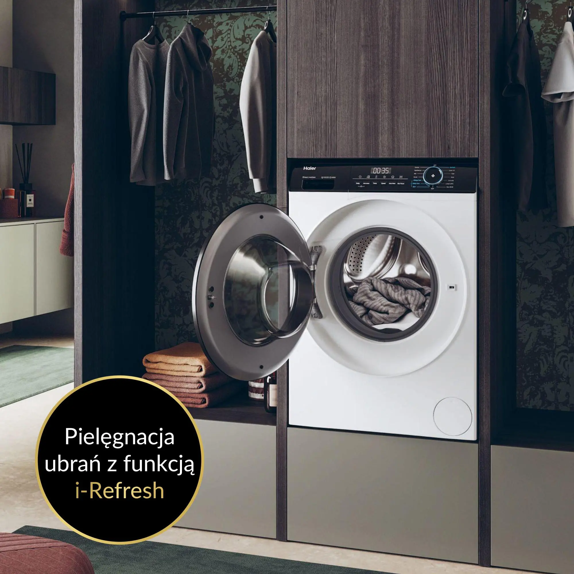 Pralka Haier I-Pro 3 HW100-B14939-S 10kg 1400obr/min
