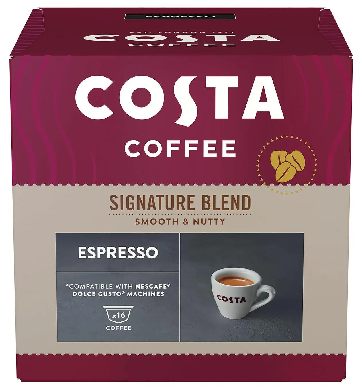 Kapsułki Costa Coffee Signature Blend Espresso 16szt.