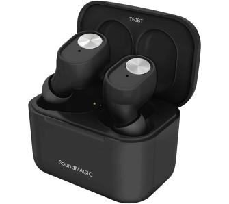 Słuchawki bezprzewodowe SoundMAGIC T60BT - dokanałowe - Bluetooth 5.2 - czarny