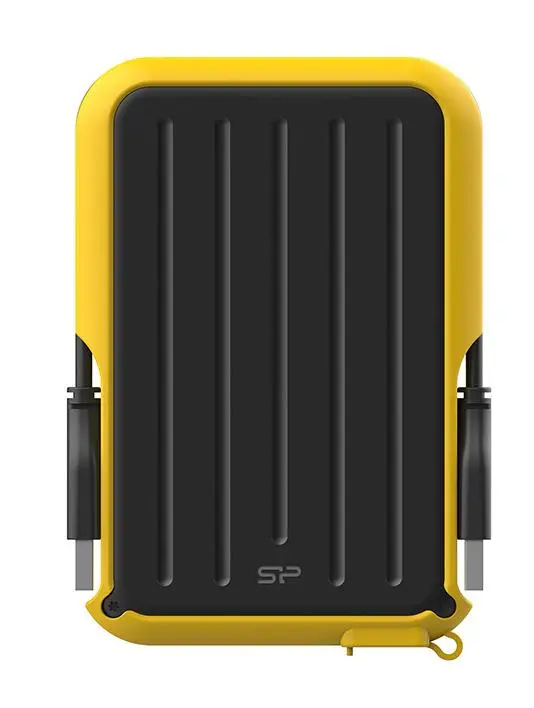 Dysk Silicon Power Armor A66 1TB HDD USB 3.2  Złoty/Żółty